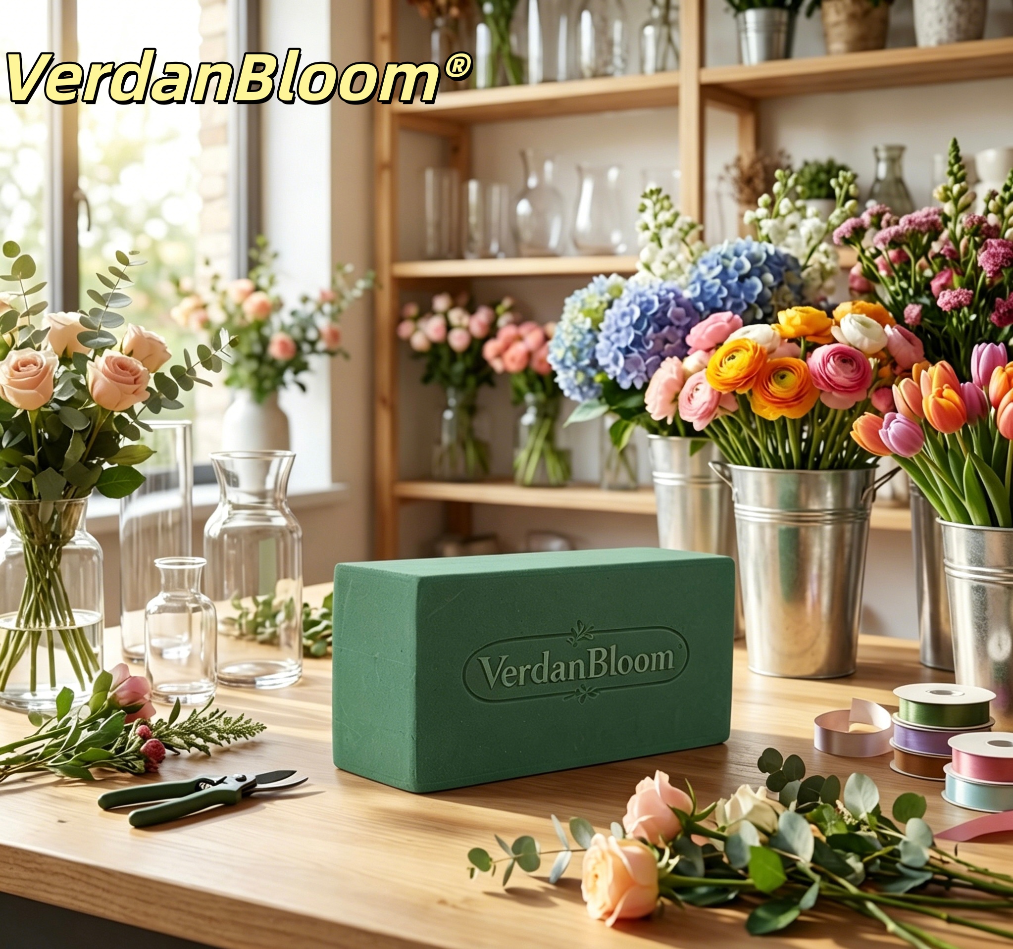 Verdanbloom® Wet Brickfoam Floral Foam Series	